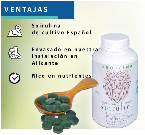 Spirulina Tabletas - Imagen 5