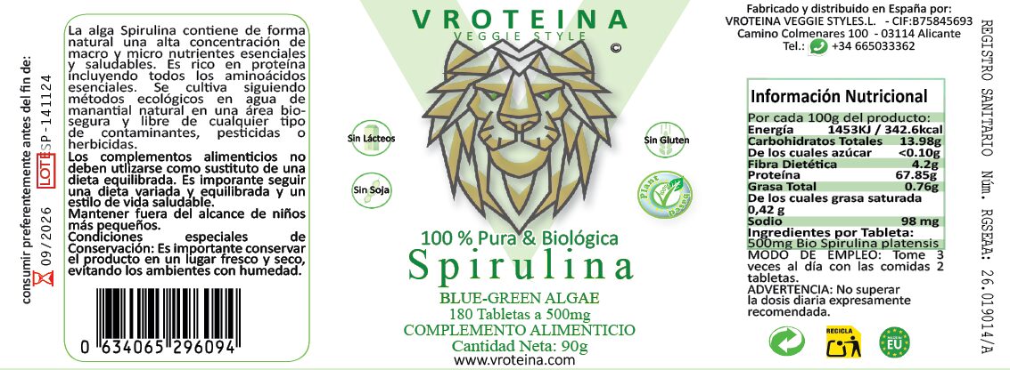 Spirulina Tabletas - Imagen 7