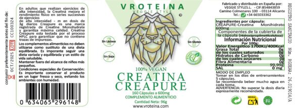CREATINA CREAPURE - Imagen 7