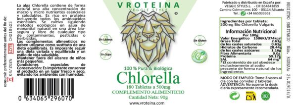 Chlorella Tabletas - Imagen 7