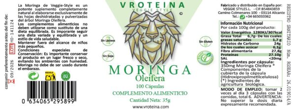 Moringa Oleifera cápsulas - Imagen 7