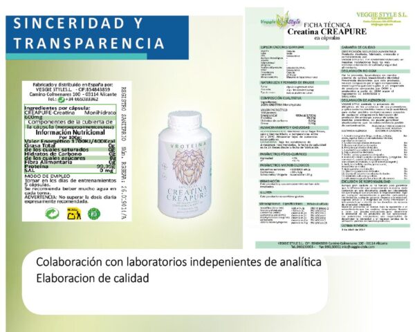 CREATINA CREAPURE - Imagen 6