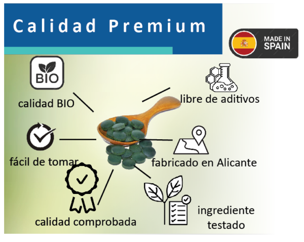 Chlorella Tabletas - Imagen 3