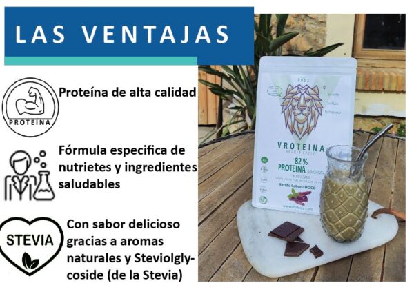 PROTEÍNA+MORINGA 100%VEGAN - Imagen 3