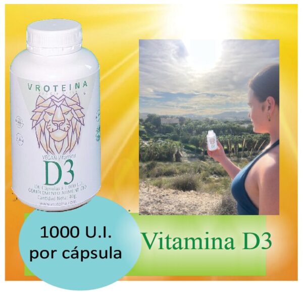 Vitamina D3 - VEGAN - Imagen 2